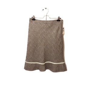 Vintage NWT GAP Tweed Wool Plaid Skirt, Size 4, Trumpet Style